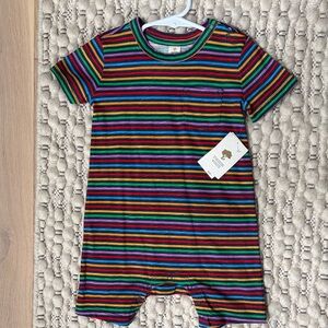 Tucker + Tate Multicolor Striped Romper
